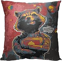 Vista 5 de Northwest Almohada Guardianes de la Galaxia, 18 x 18 pulgadas, Drax