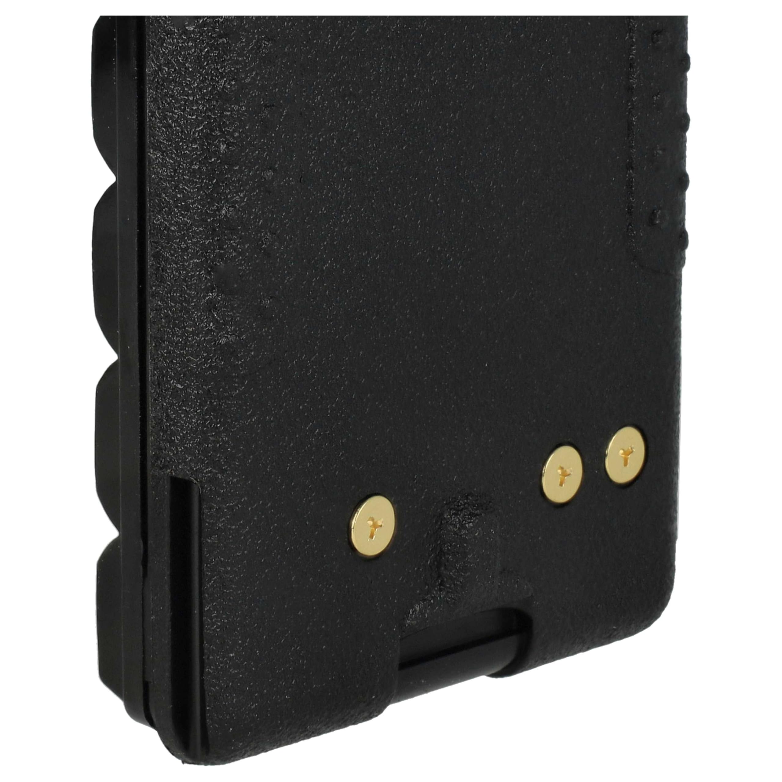 vhbw Batería Compatible con Yaesu Vertex FT-277R, FT-250R, FT-250E, FT60, FT-270R, FT-270E, FT-60 Radio (1800 mAh, 7,2 V, NiMH)