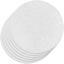 KEEPOW 6 Piece Ventilation Vent Filter (Diameter 3.1 inches (80 mm) Round), Compatible with BIG (Ketomo) [MP100 / YRF100 / PRG100K] Shinyei Home Create (SRM-100NC / FR-M100), Daiken Plastics