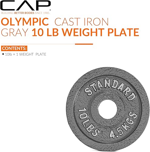 Miniatura 2 de CAP Barbell Placa de peso olímpica de 2 pulgadas  Múltiples opciones