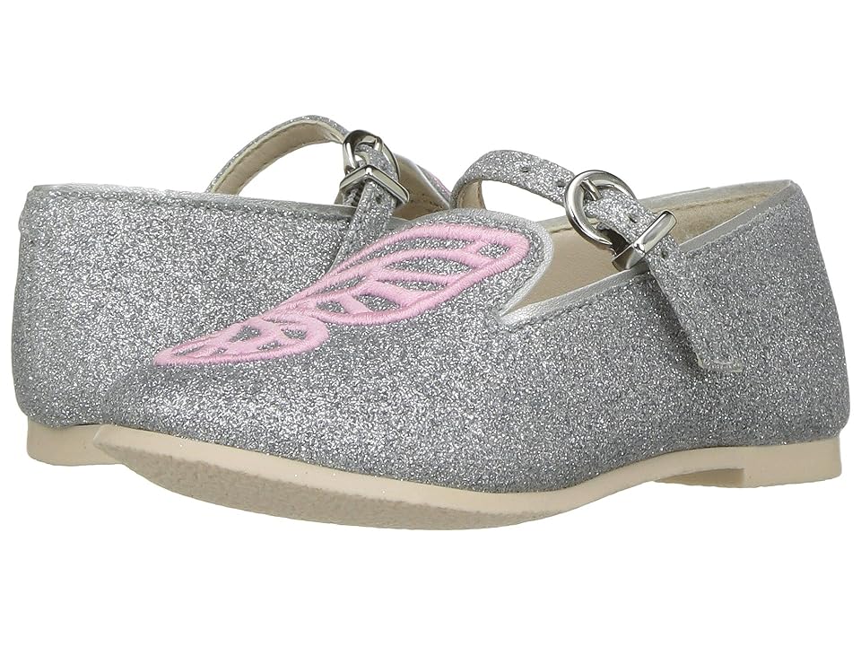 

Sophia Webster Bibi Butterfly (Toddler/Little Kid) (Silver Glitter/Pink) Girl's Shoes