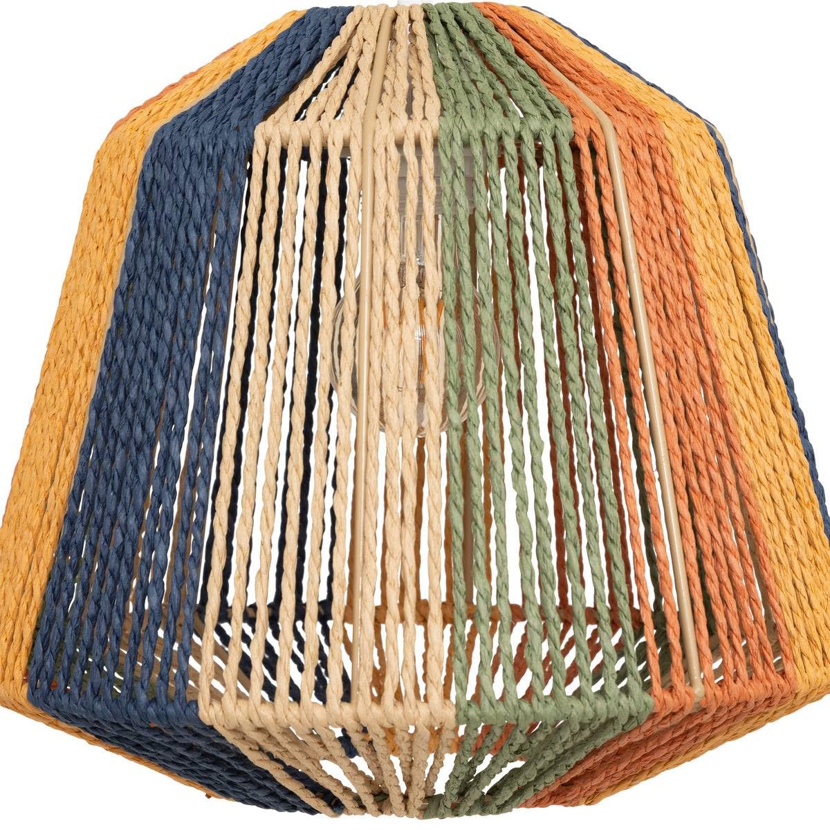 Atmosphera - Lampada a sospensione in corda "jily" d29 cm