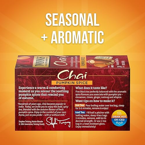 Vista 213 de Twinings, Pure Green Tea - Té verde con sabor suave y aroma atractivo con cafeína, disfruta caliente o helado, bolsas de té individuales