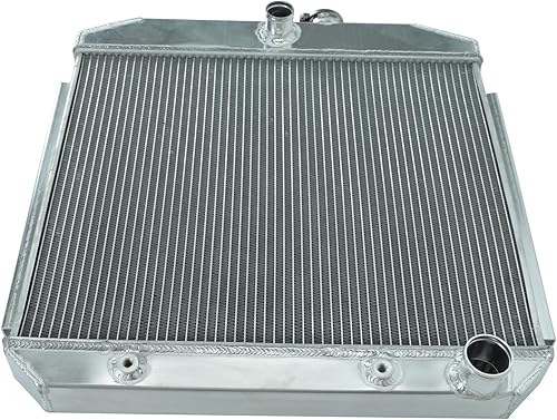 Miniatura 120 de Radiador de aluminio AA5052 de 3 filas compatible con Dodge Ram 2009-2021 1500 2500 3500 4000 V6 V8 Pickup AT/MT 3 filas,1 fila,Ventilador