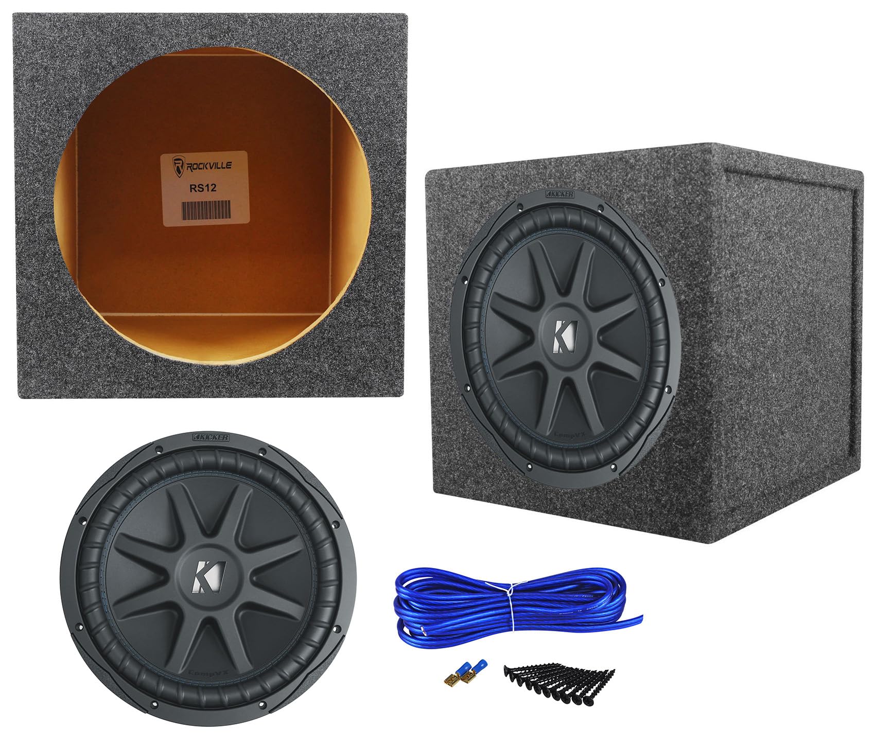 Amazon.com: Kicker 44CVX124 Comp VX CVX 12