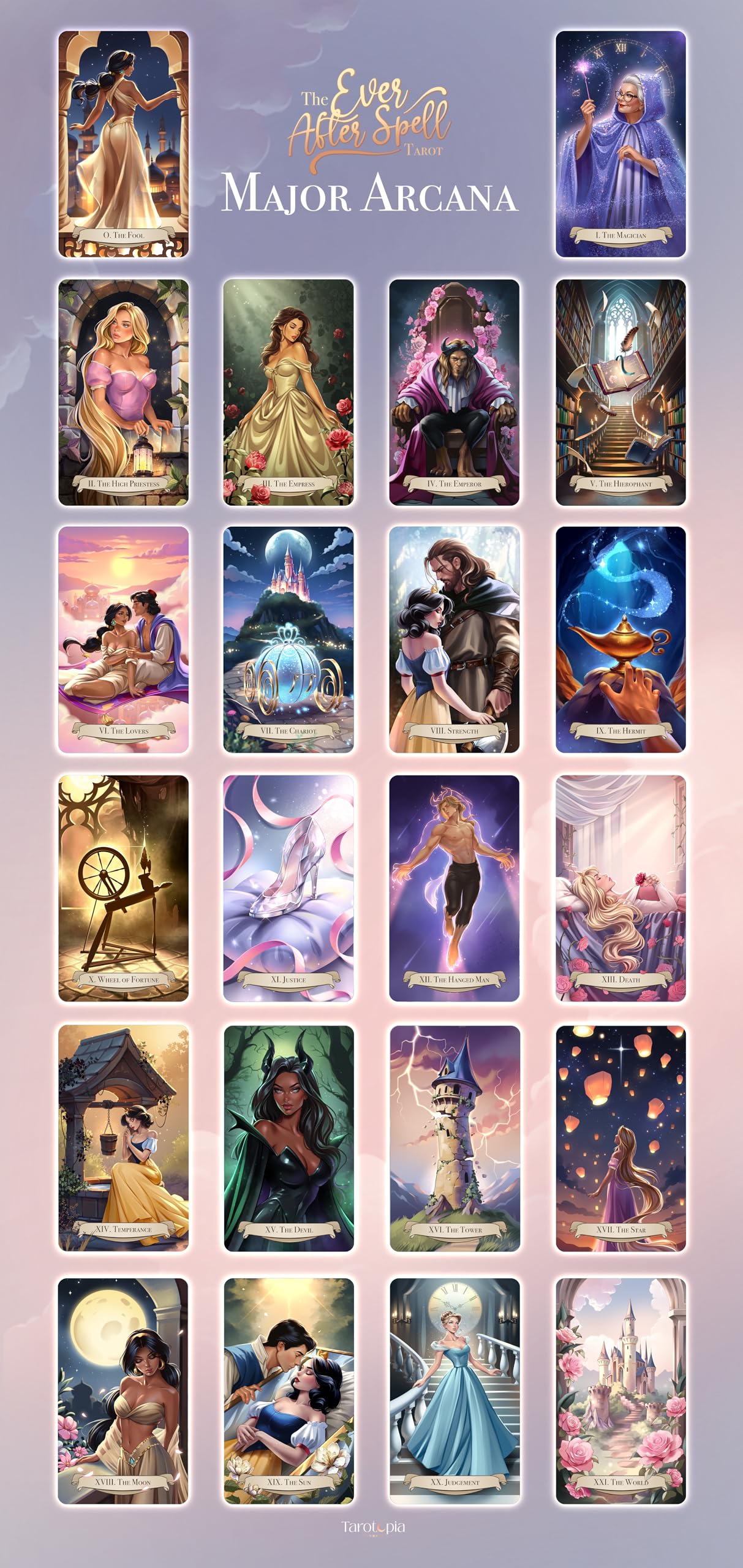 Amazon.co.jp: The Ever After Spell Tarot - 初心者向けガイドブック