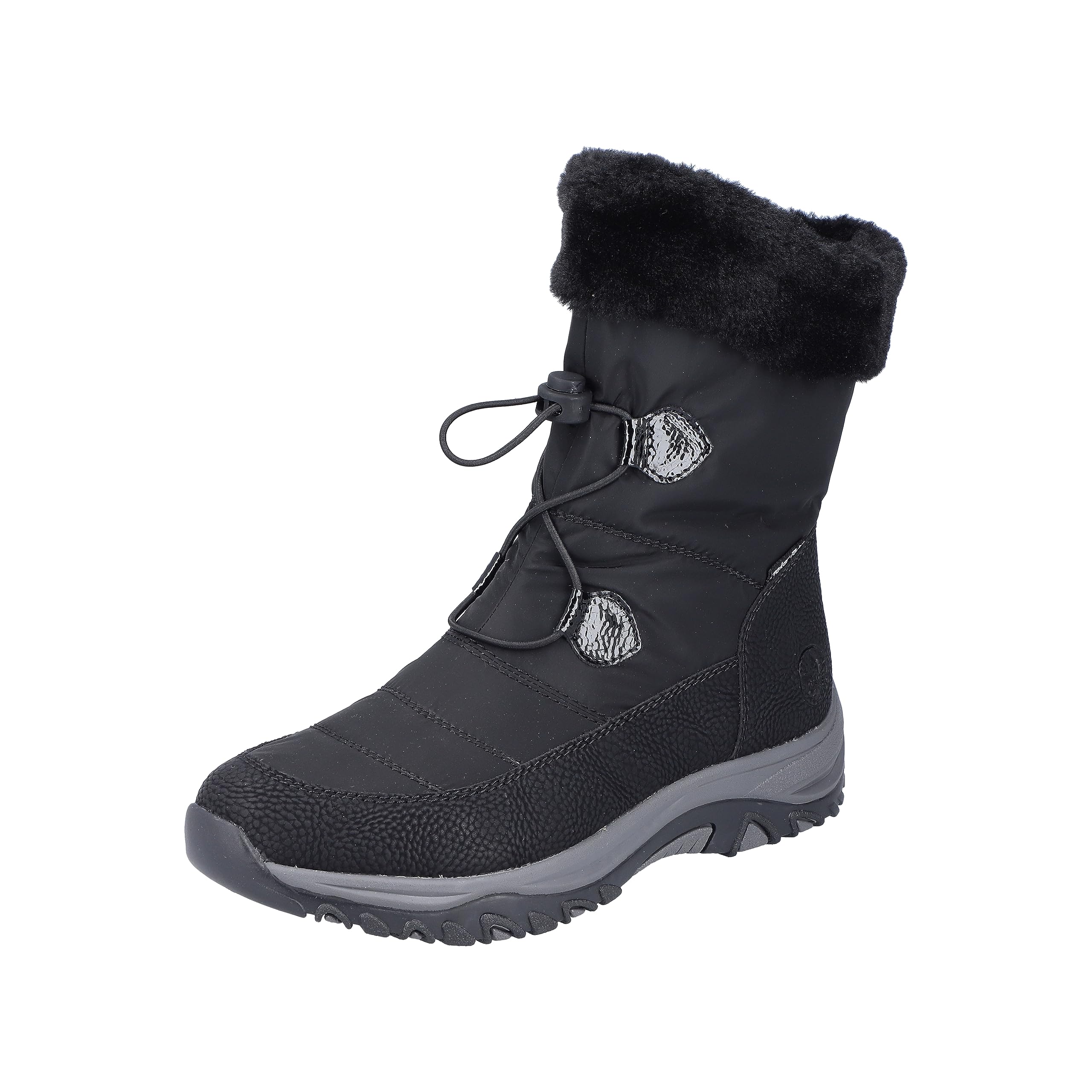 Rieker Damen Winterstiefel Damen schwarz