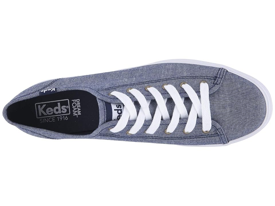 

Keds Triple Kick Chambray (Blue) Women's Shoes