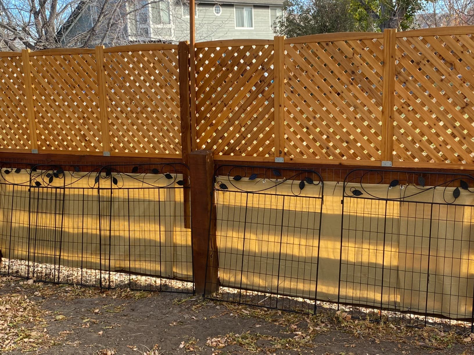 16/mo Finance CASTLECREEK Air Conditioner Fence Screen, AC Covers for Outside to Hide Air