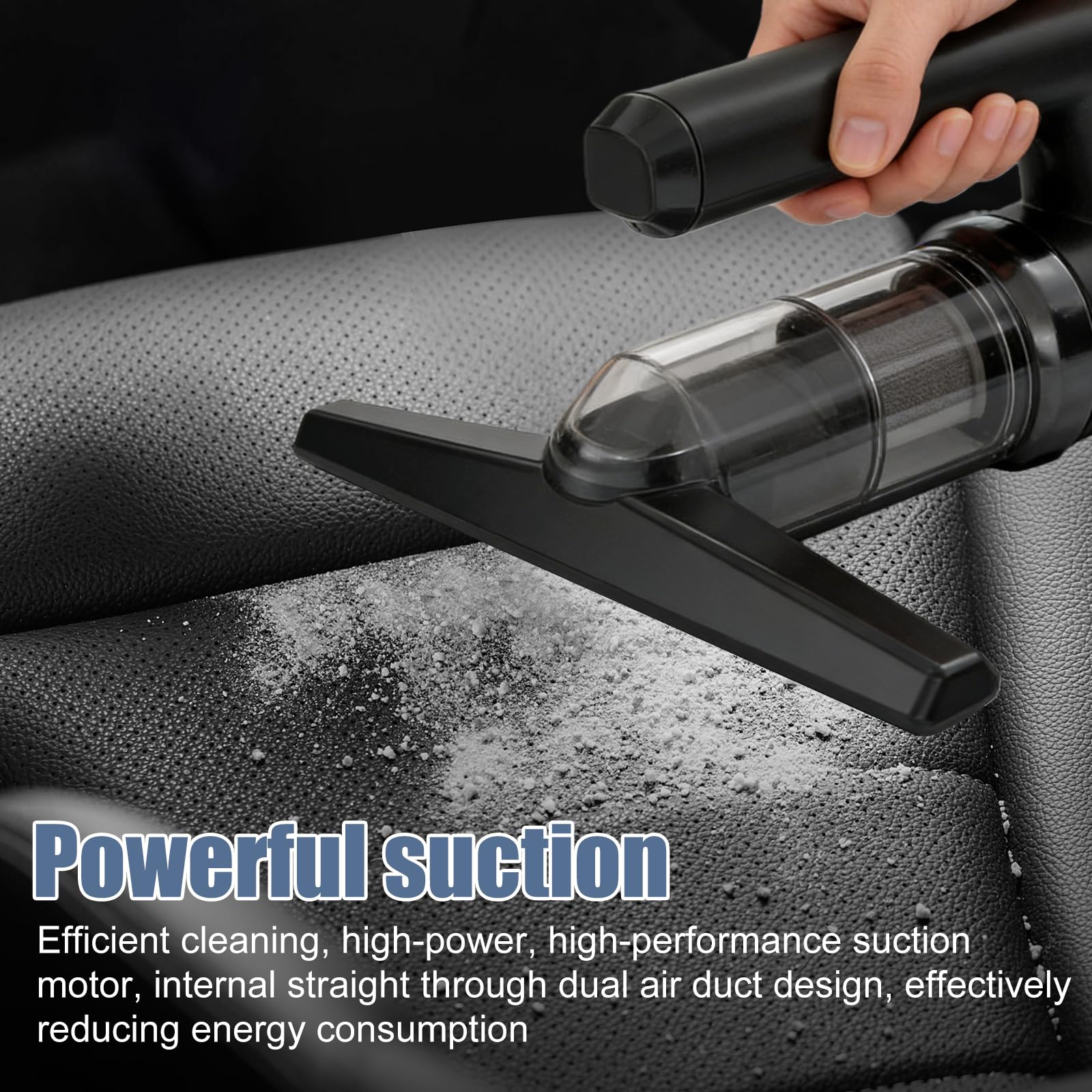 Lave Vitre Électrique, Aspirateur Vitre Avec Réservoir 100 ml, 5000 PA Aspiration, Pour Fenêtres, Miroirs Et Carrelages, Raclette Vitre