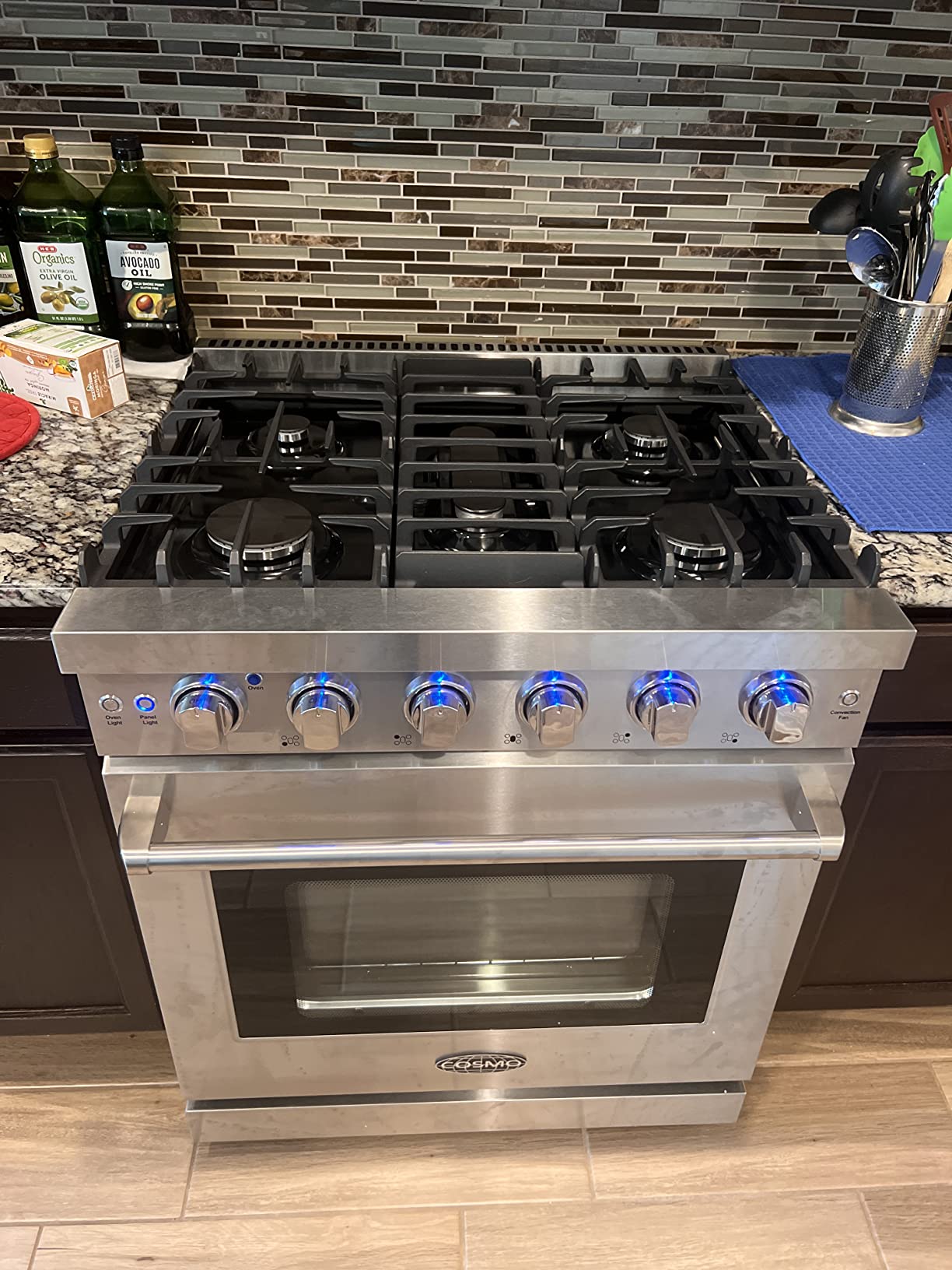 108/mo Finance COSMO COSEPGR366 36 in. SlideIn Freestanding Gas