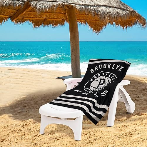 Miniatura 8 de Northwest NBA - Toalla de playa a rayas 30 x 60 pulgadas Portland Trailblazers