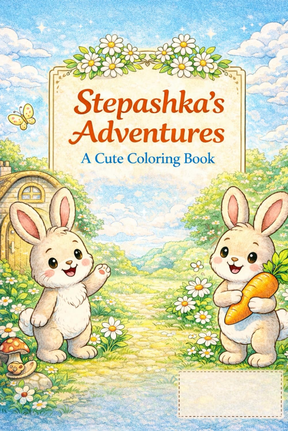 Stepashka’s Adventures: A Cute Coloring Book (Life Stories & Comic Adventures: A Creative Coloring Series)