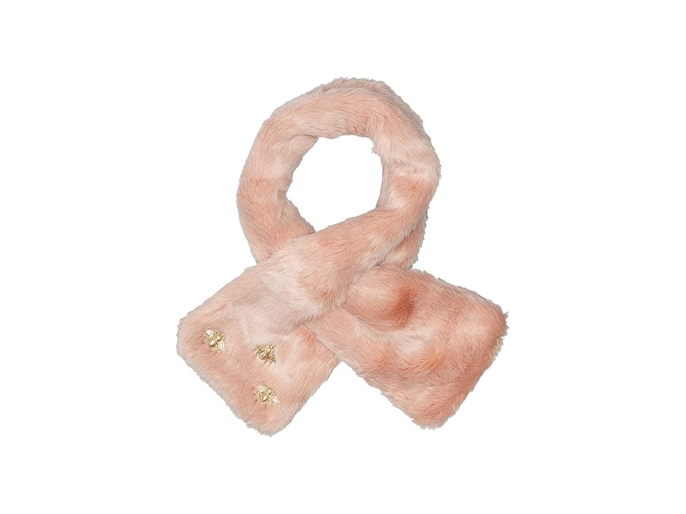 

San Diego Hat Company BSS3545 Faux Fur Scarf with Bug Detail (Pink) Scarves