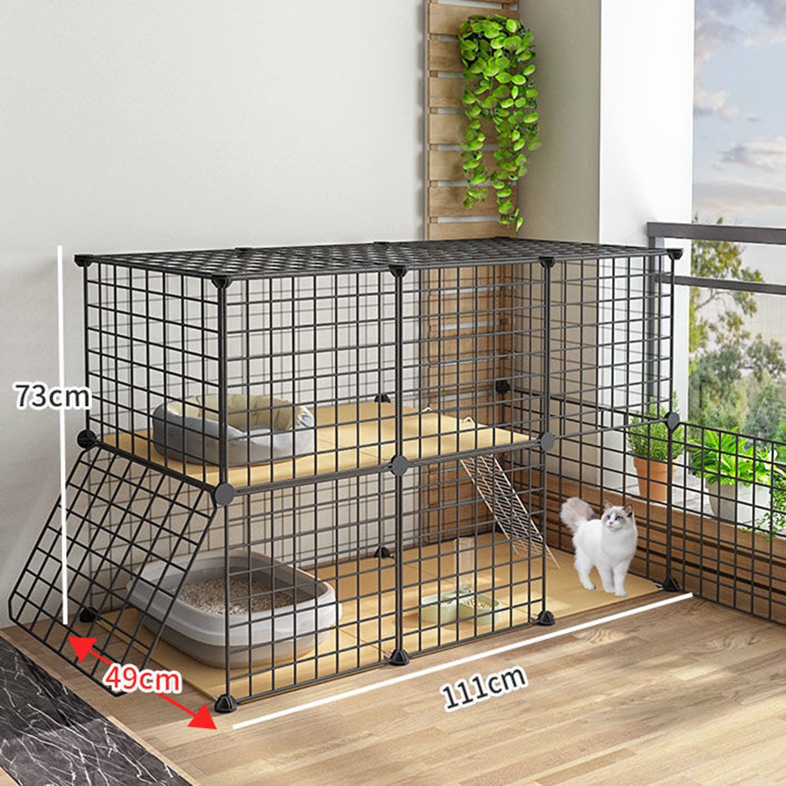 Amazon.co.jp: 猫用ケージ - フェレットケージ、小動物ケージ、ウサギ
