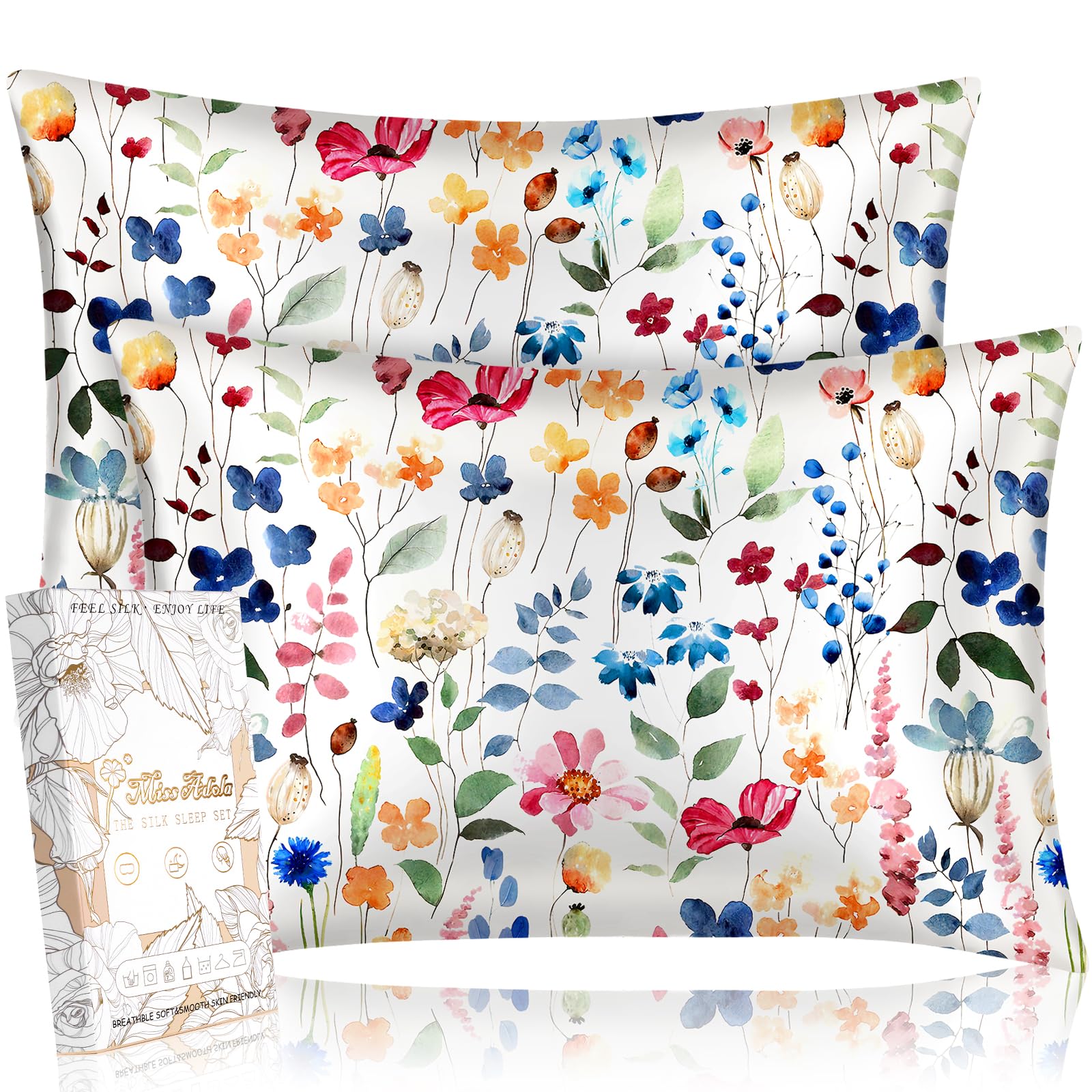 Miss Adola Silk Pillowcase 2 Pack