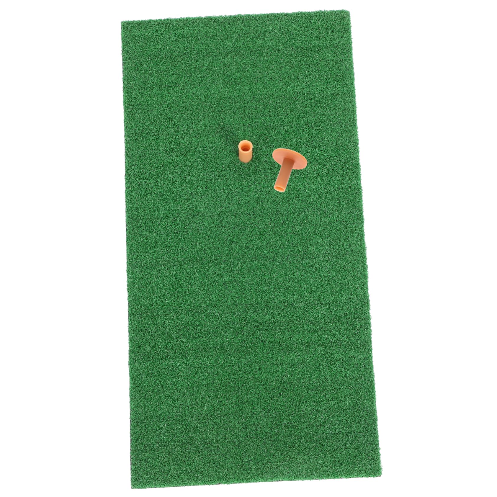 KOMBIUDA 1 Indoor Golf Hitting Mat Realistic Turf Training for Home Use Mat Oxford Tees for All Skill Levels
