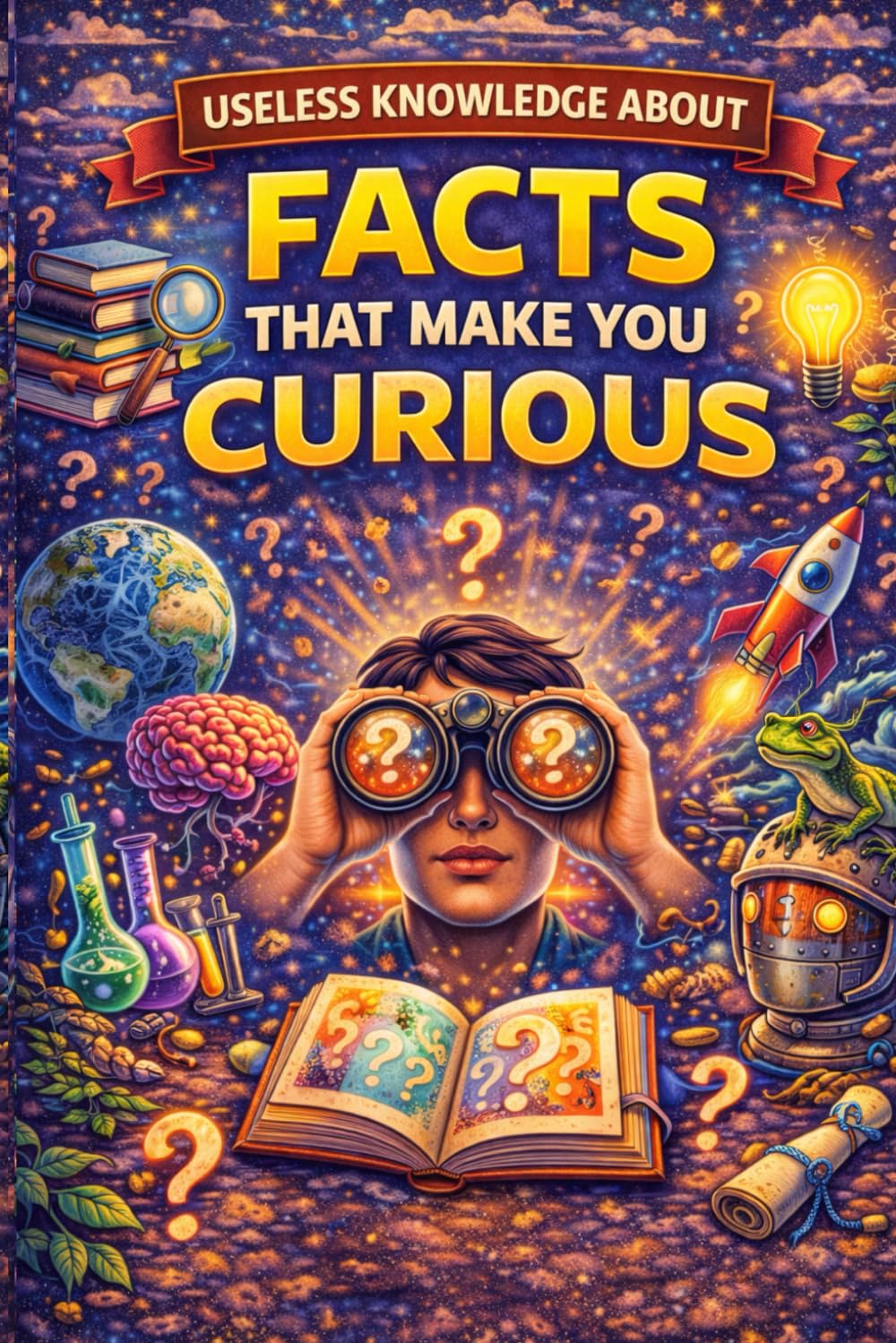 Useless Knowledge About Facts That Make You Curious: 200+ strange, surprising, and fascinating facts you can’t stop thinking about