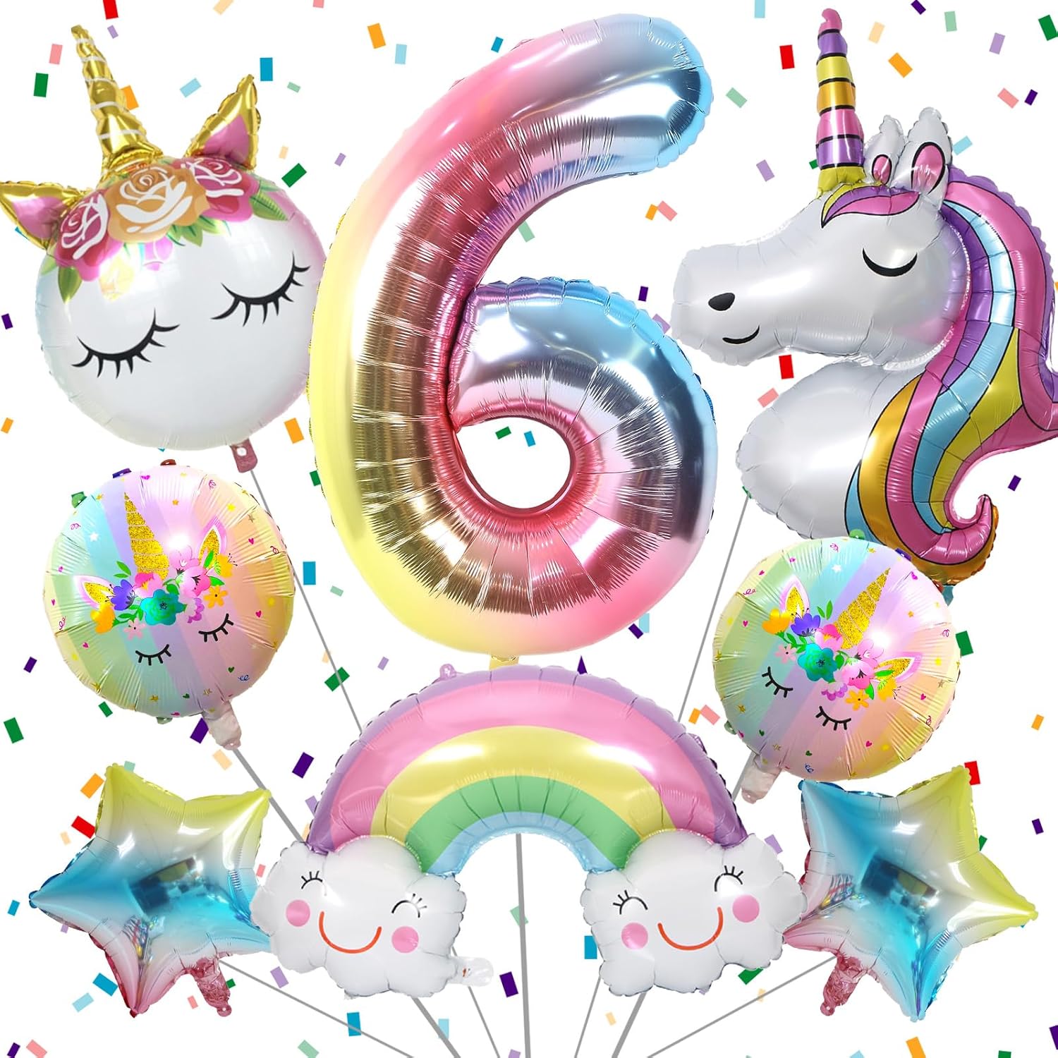 Foil Birthday balloon#6 main image 1