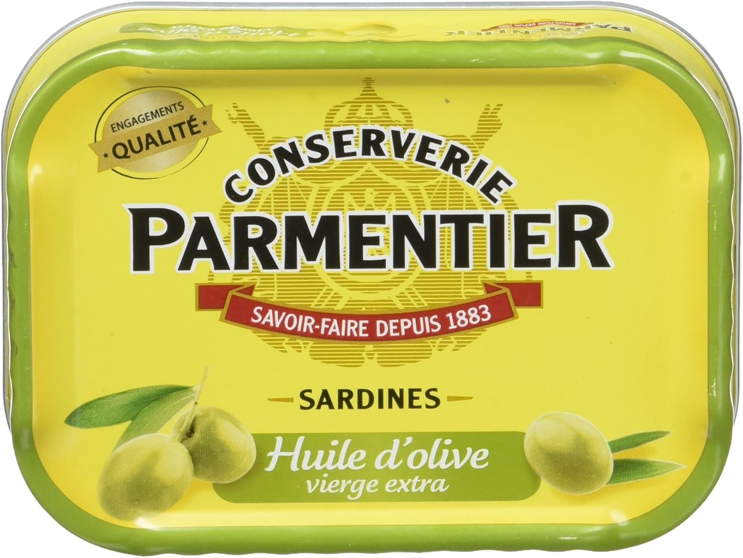 Parmentier Extra Virgin Olive Oil Sardines 135g Pack of 8 Amazon.co