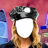 Polizei-Foto-Montage