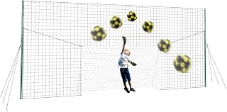 Open Goaaal 3-in-1 Soccer Rebounder Goal & Backstop - Backyard Training Net for Passing, Volley, Youth Soccer Practice