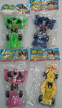 ロボット型フィギュア 青と黄色 約15cm Amazon.co.jp: TROONZ QUANTUM STEALTH 変形ロボットとパトカー