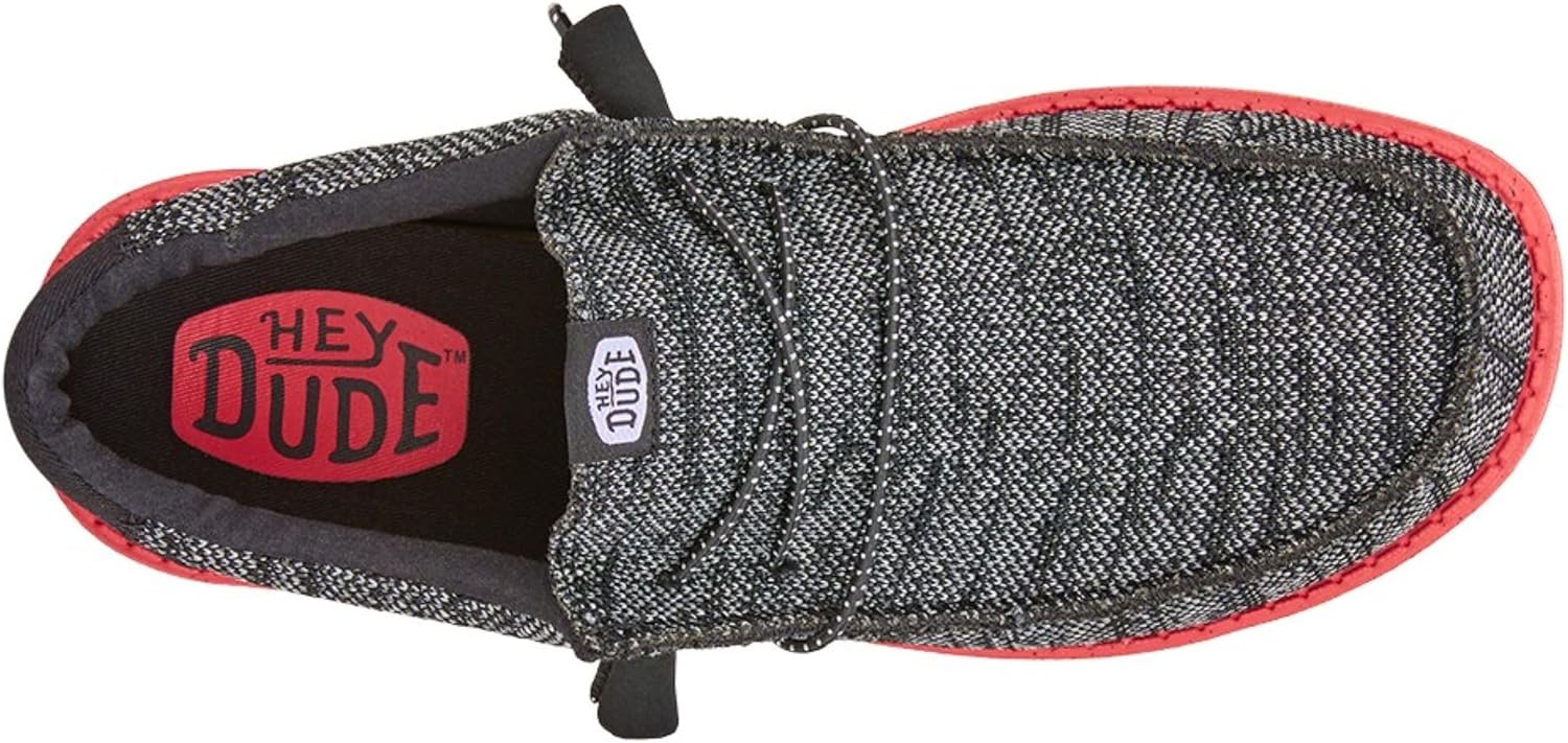 HEYDUDE Men’s Wally Stretch Sox Slip-On Loafer, Lightweight, Breathable, with Flex & Fold Outsole - Image 5