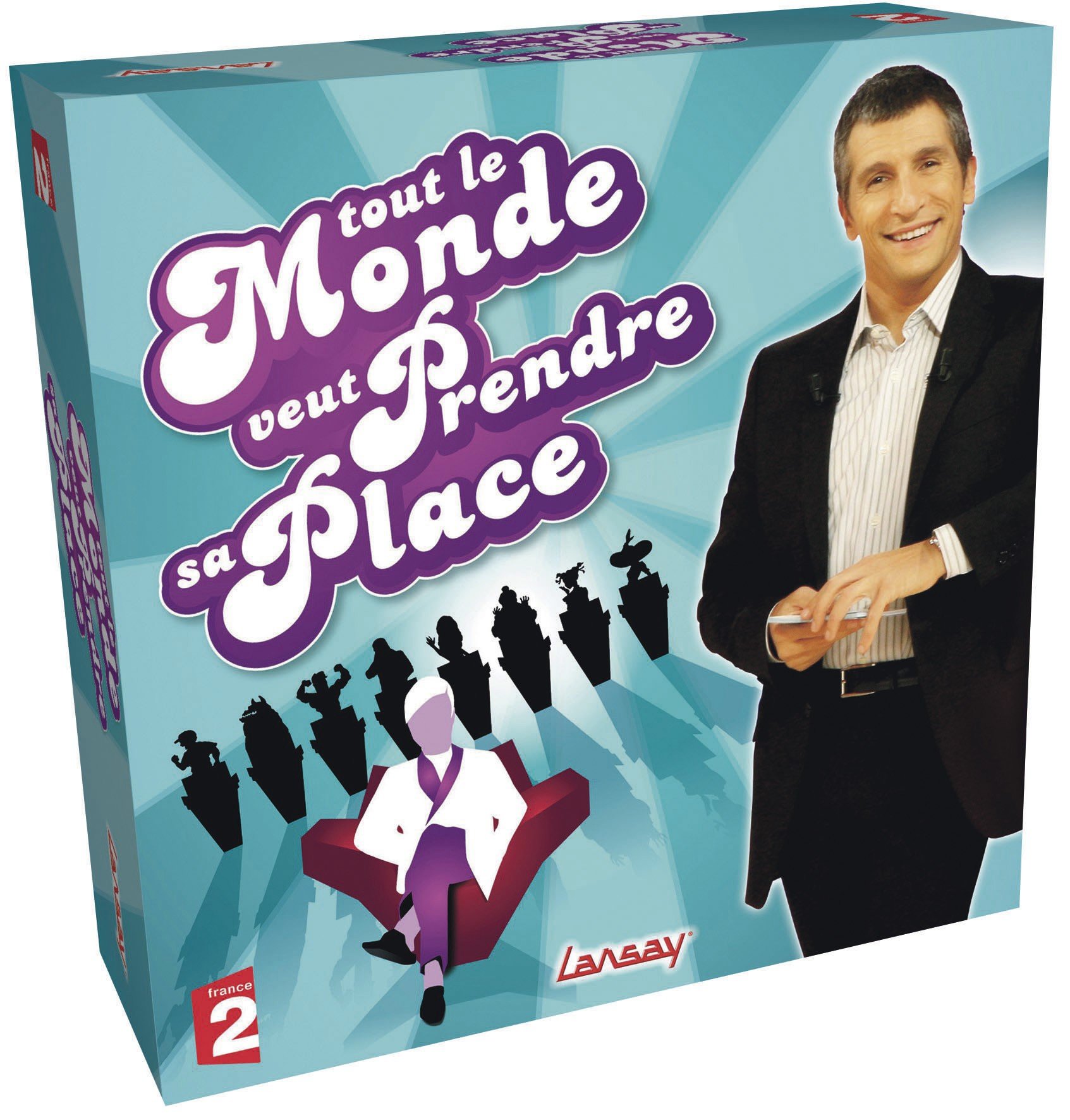 Lansay - 74994 - Jeu de société -Divertissement- Tout le monde veut prendre sa place