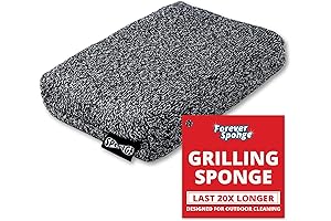 Grill Rescue Heavy Duty BBQ Rescue Brush: Clean Grills, End Grease