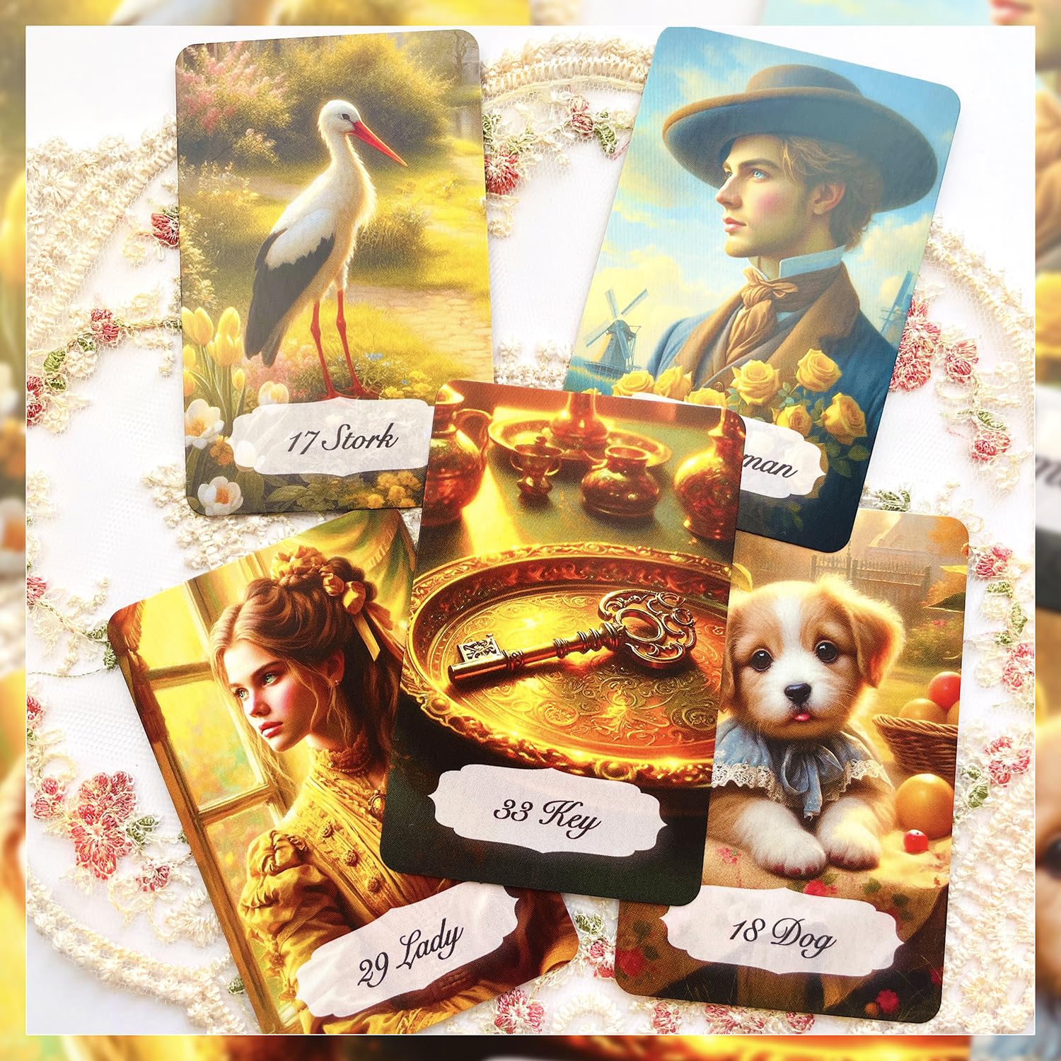 Amazon.co.jp: 【正規品】 Golden Dreams Lenormand ルノルマンカード