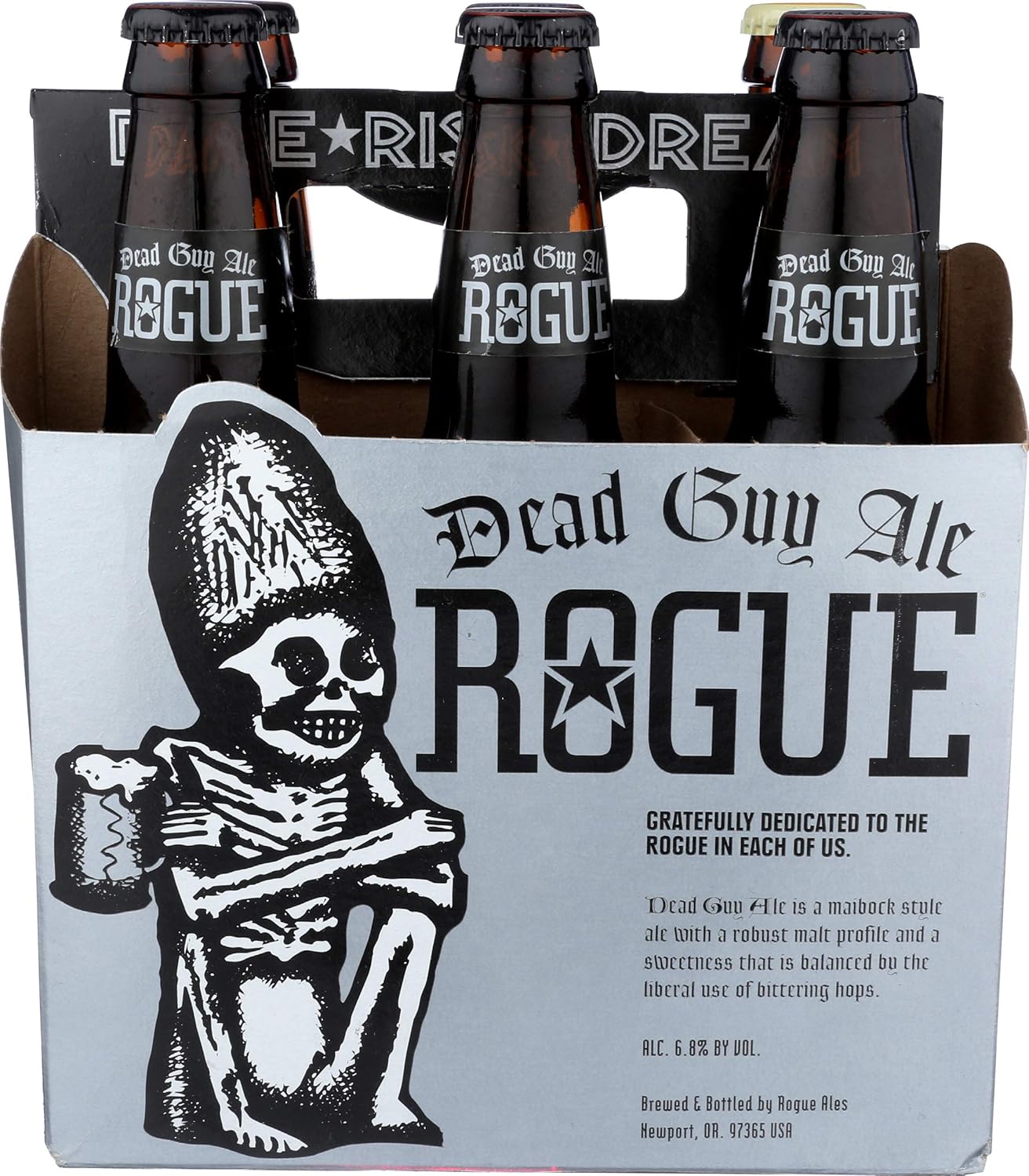 Amazon.com: Rogue, Ale Dead Guy, 6pk, 12 Fl Oz : Grocery & Gourmet Food