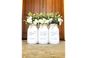 Rustic Vintage Mason Jars for Wedding, Baby Shower, Birthday Parties