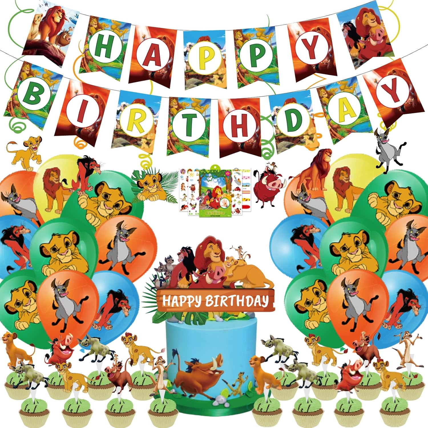 Lion King Foil Balloon Kids Birthday Party Supplies Decoration - View #9