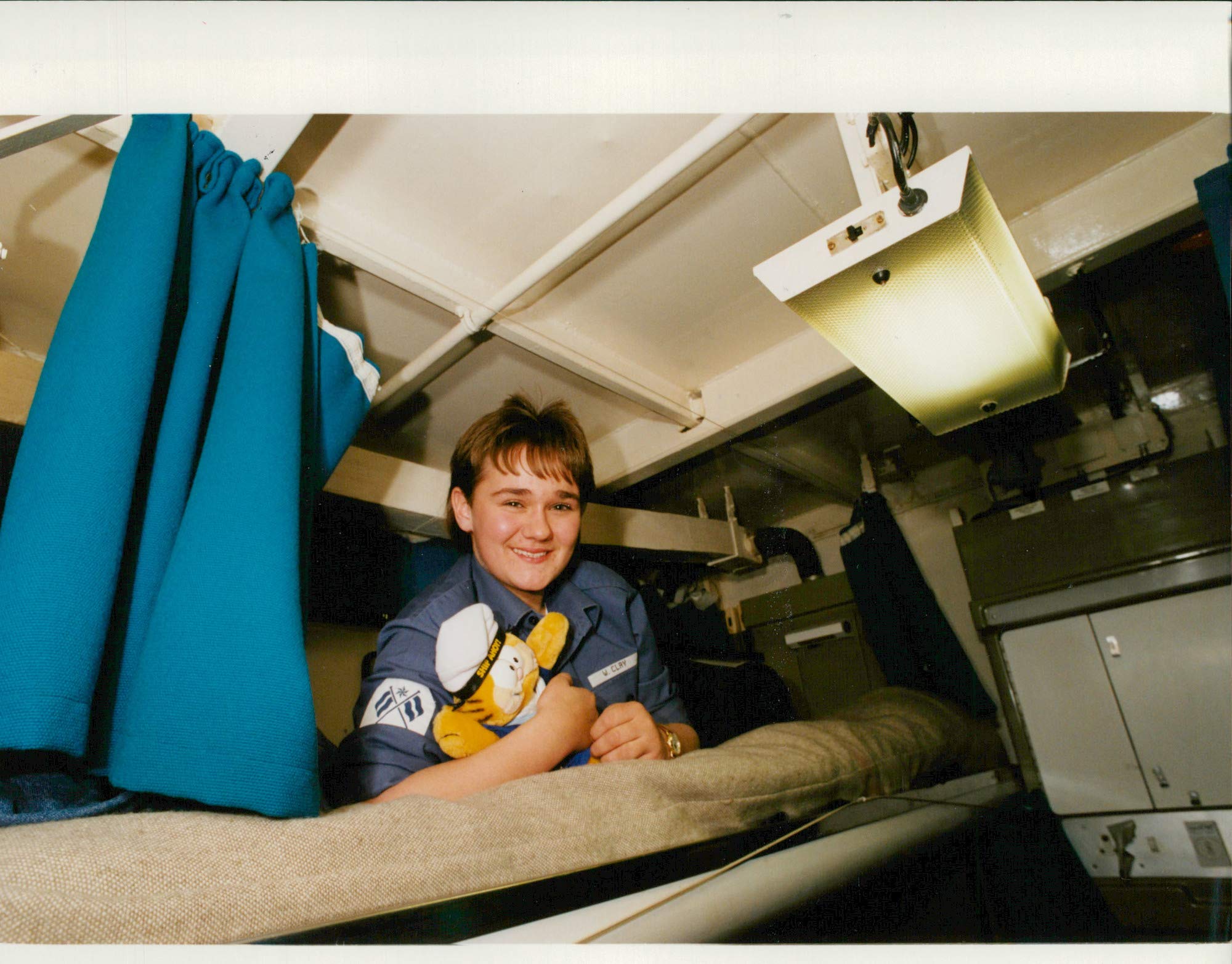 Vintage photo of Women39;s Royal Naval Service:Vedy clay.