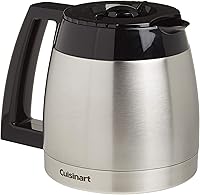 Cuisinart DCG-600RC 10-Cup Stainless Steel Thermal Replacement Carafe - Dripless Spout, Comfort Grip for Coffeemakers