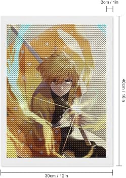 Amazon | 鬼滅の刃 我妻善逸 (1) アニメ 5D ダイヤモンドアート ビーズ