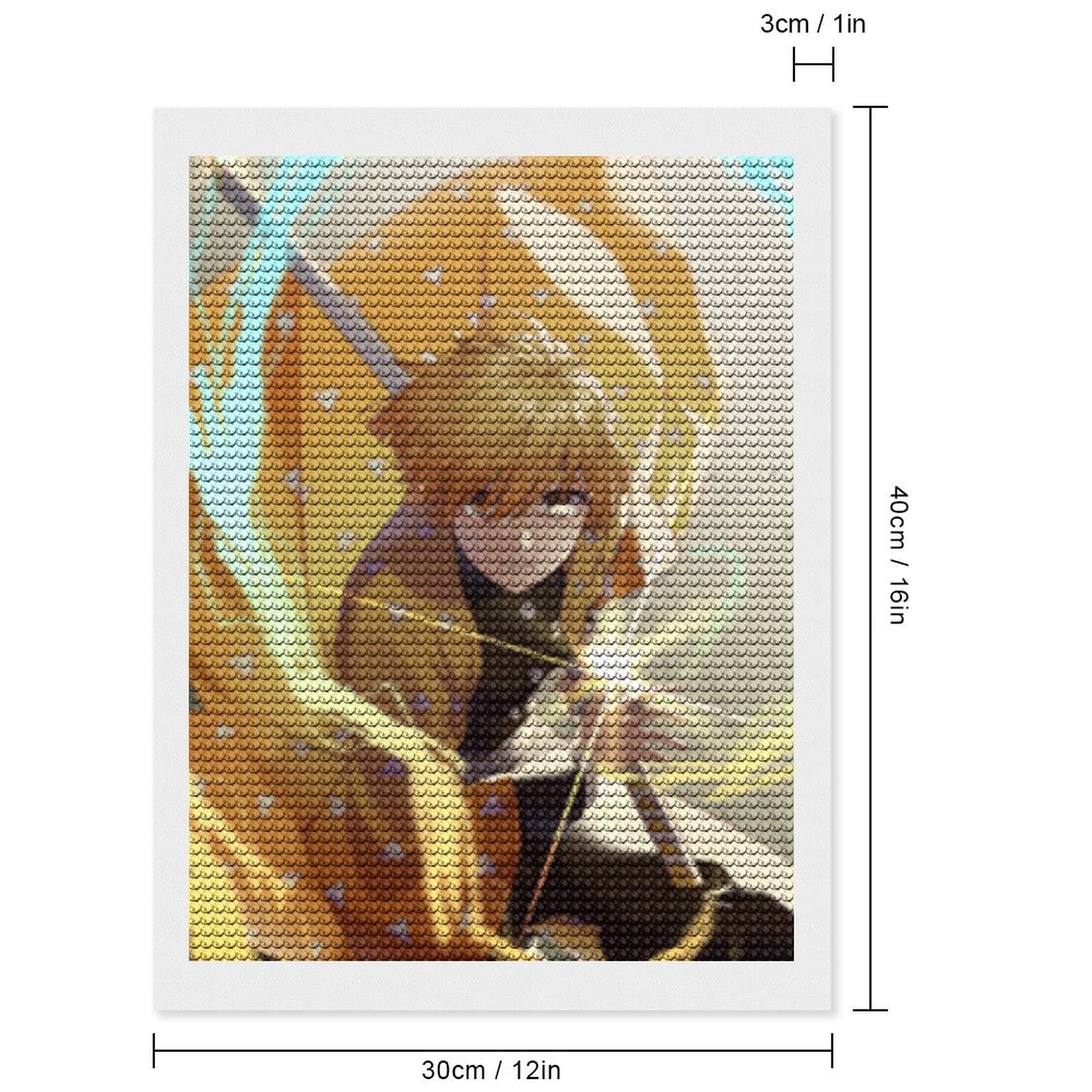 絵画ハンドメイド Amazon | 鬼滅の刃 我妻善逸 (1) アニメ 5D ダイヤモンドアート