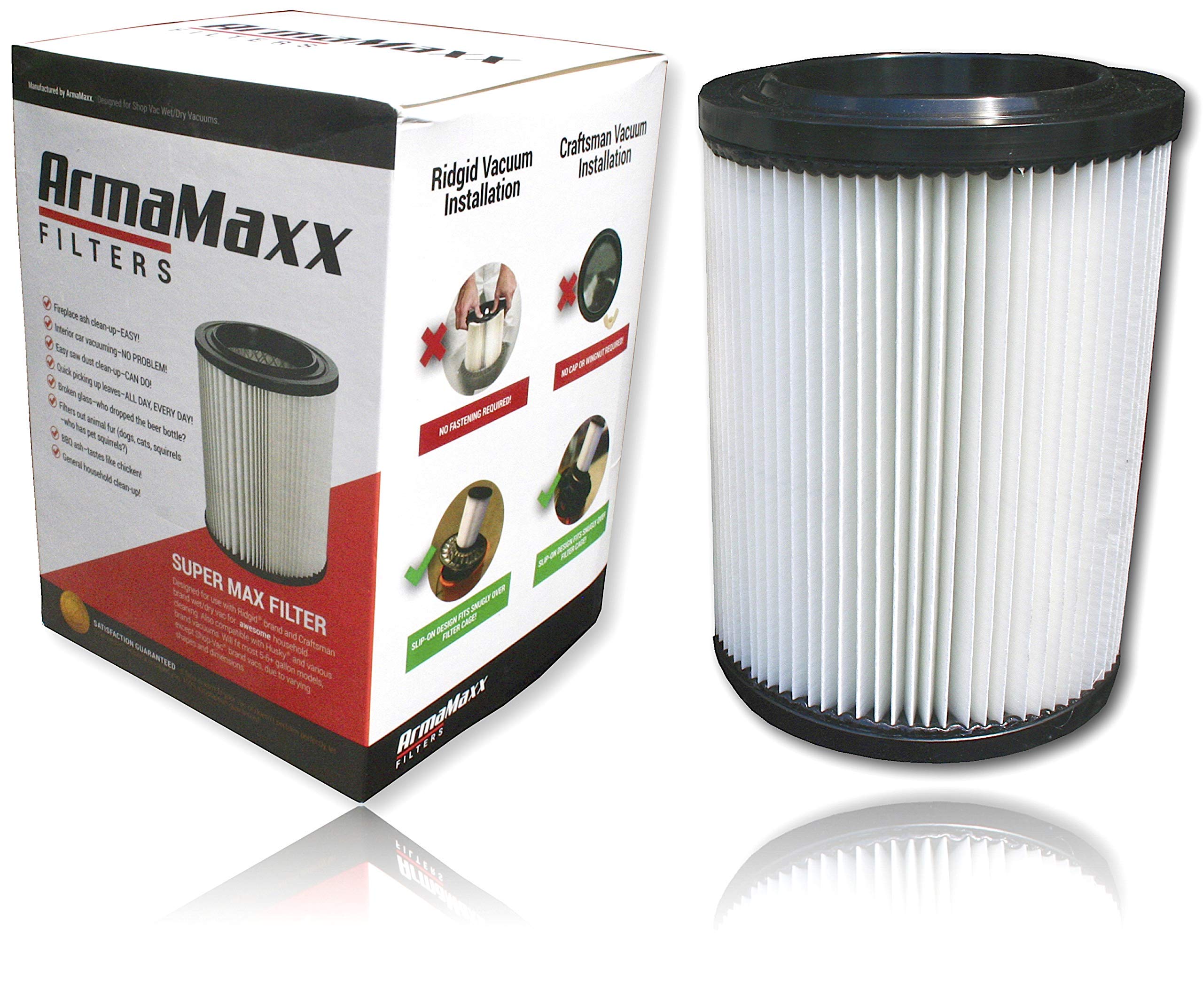 Buy Premium Shop Vac Filter 917816, Supermax Ridgid Craftsman 17816