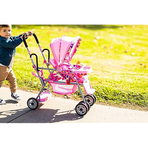 Joovy Toy Caboose Baby Doll Stroller Featuring Reclining