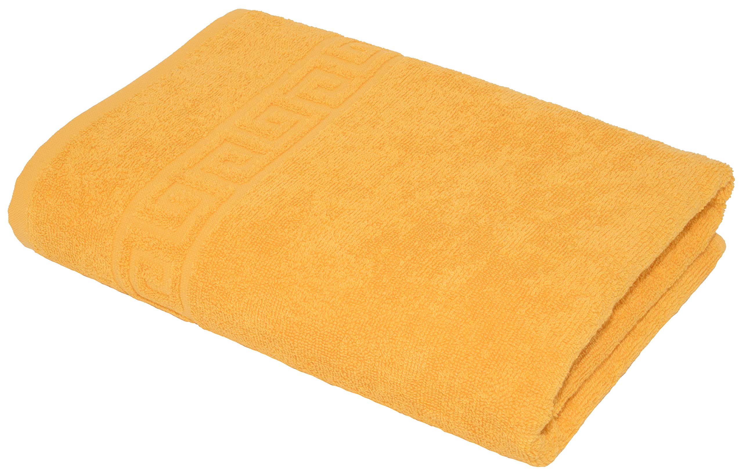 LIGHT TURQUOISE 2 X BATH TOWELS SET, 70X140 LARGE SIZE 100% NATURAL COTTON 500 GSM THICK ABSORBENT TOWEL, HOTEL QUALITY RINGSPUN — view 38