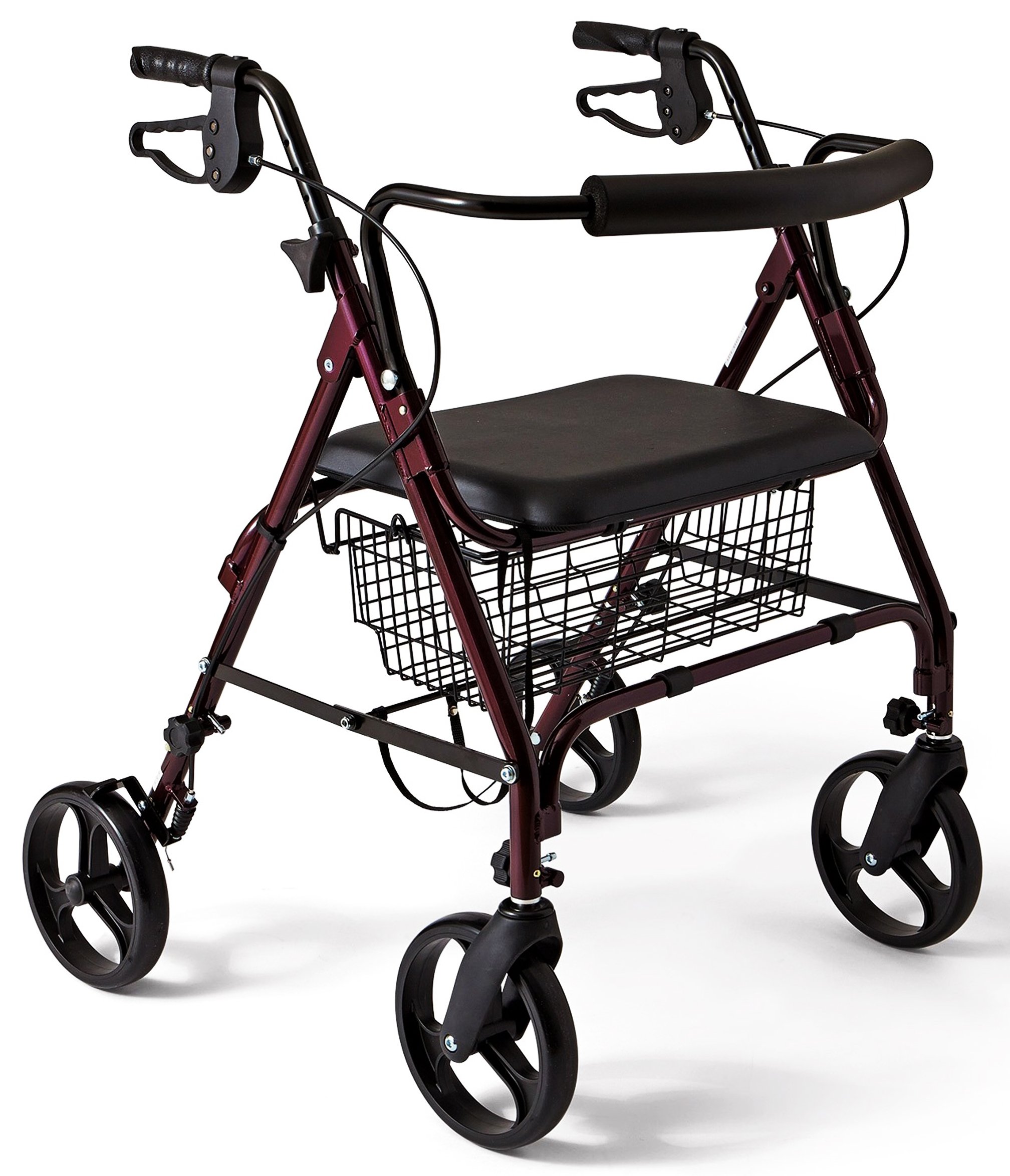 Buy Stronger & Wider Than Most Rollator Walkers, This Foldable Extra