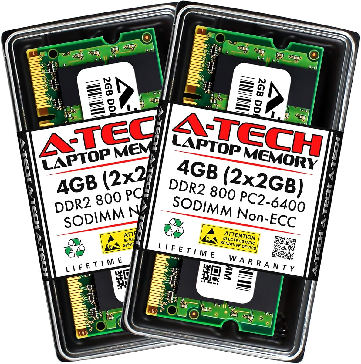 A-Tech 4GB (2x2GB) DDR2 800MHz