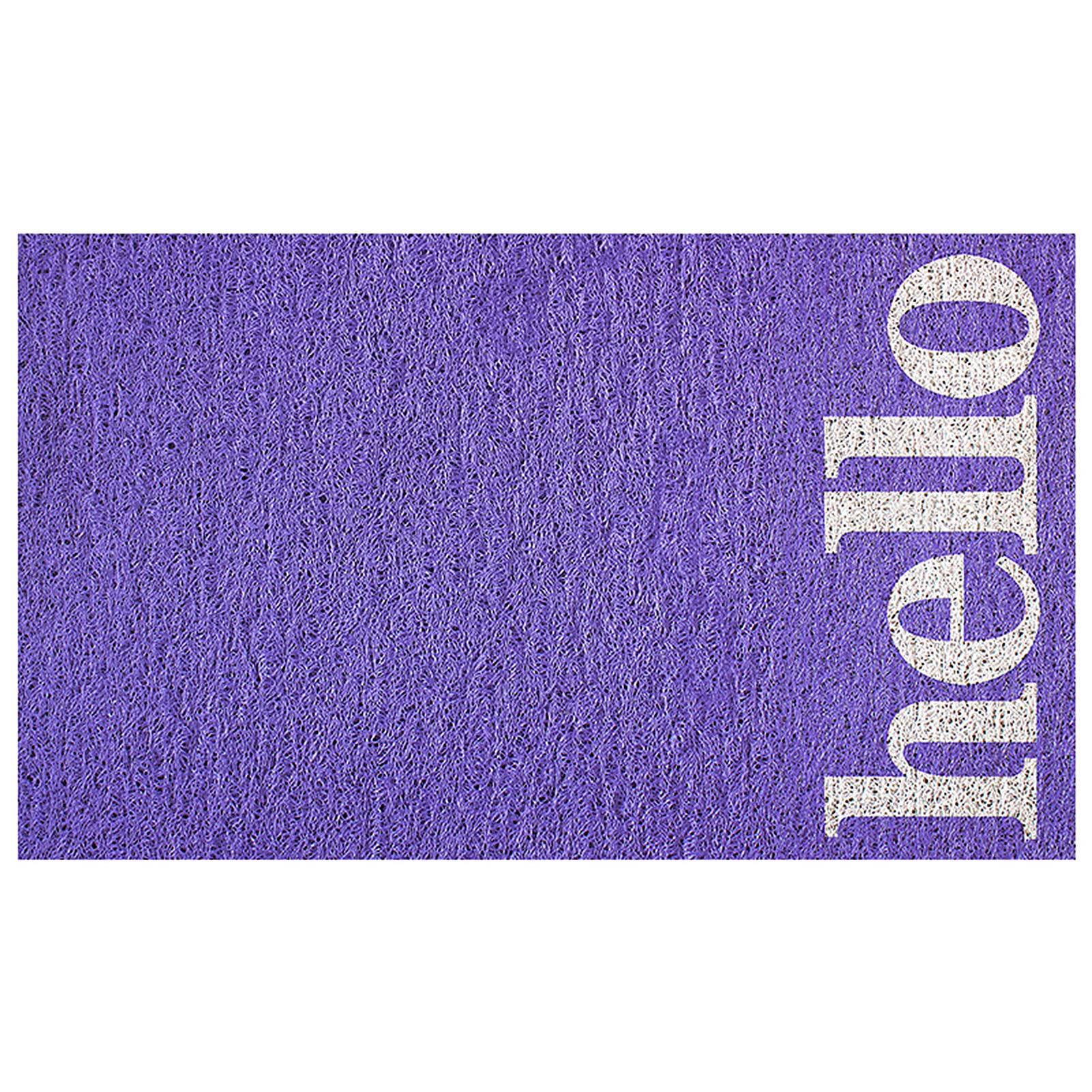 Paillasson de bienvenue antidérapant lot de 2 tapis extérieur et intérieur