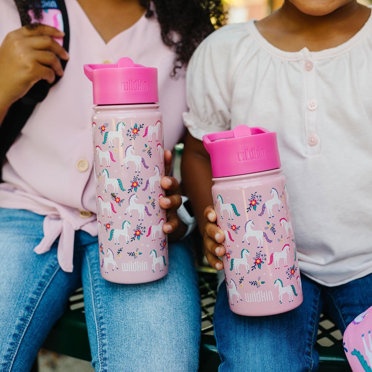 Wildkin Kids 18oz Stainless Steel Water Bottle – BPA-Free, Leakproof, Insulated, Easy-Clean - Magical Unicorn - Image 6
