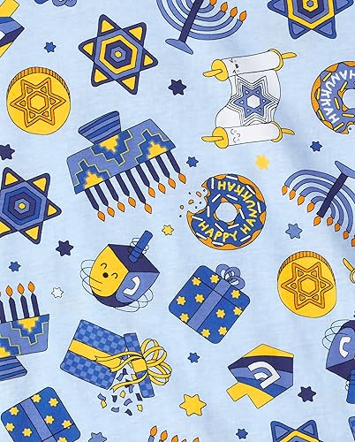 Miniatura 3 de The Children's Place Pijama de Navidad unisex para bebé, algodón