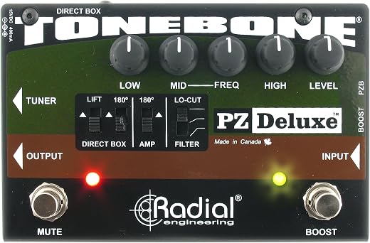 Radial Engineering R8007320 PZ-Deluxe Acoustic Preamp