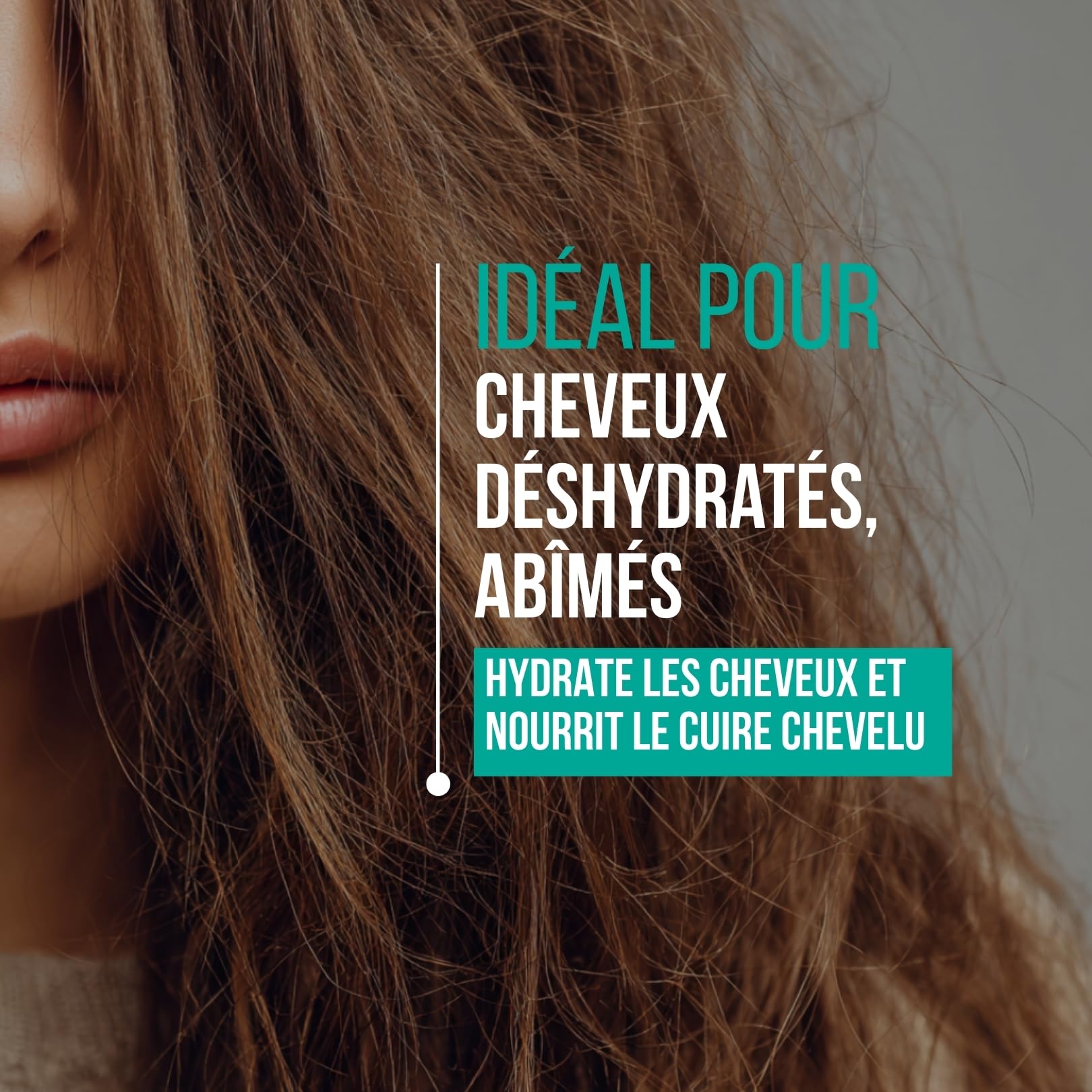KERARGAN - Routine Coco 4 Soins Hydratants Cheveux Secs - 3x250ml+50ml | Shampoing, après-shampoing, masque et sérum, routine complète pour hydrater, nourrir et lisser les frisottis