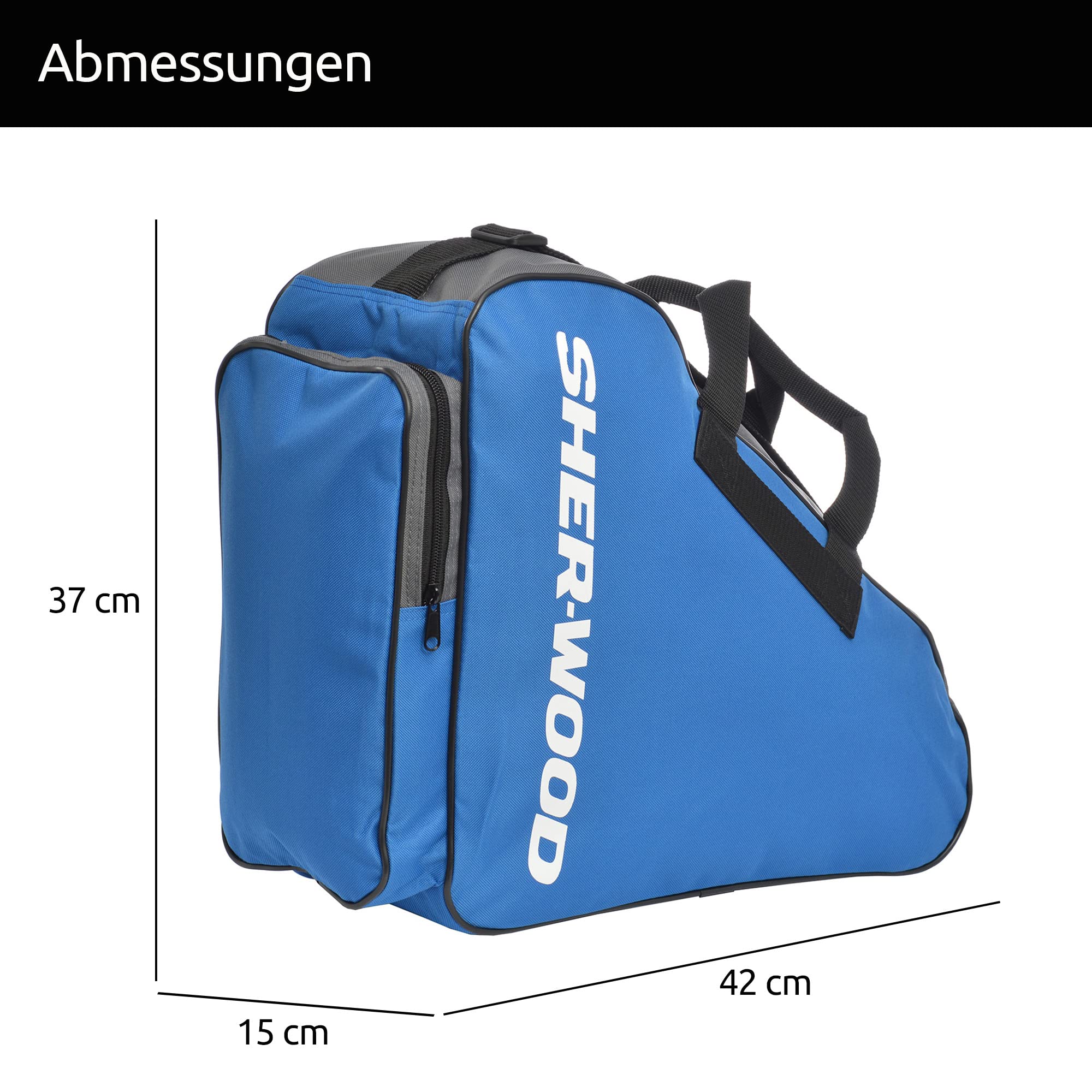 Sherwood Borsa per Pattini, Unisex, 36 x 16 cm, Colore: Blu Navy