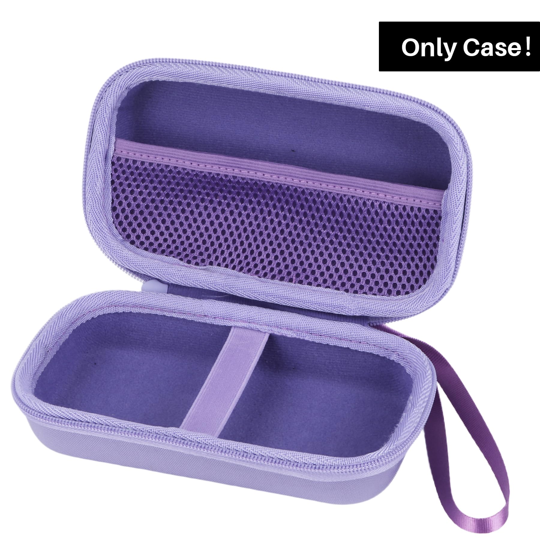 Lebakort Duro Viajar Caja Estuche Funda para usmile Irrigador bucal portátil C10 / C10s (Púrpura)
